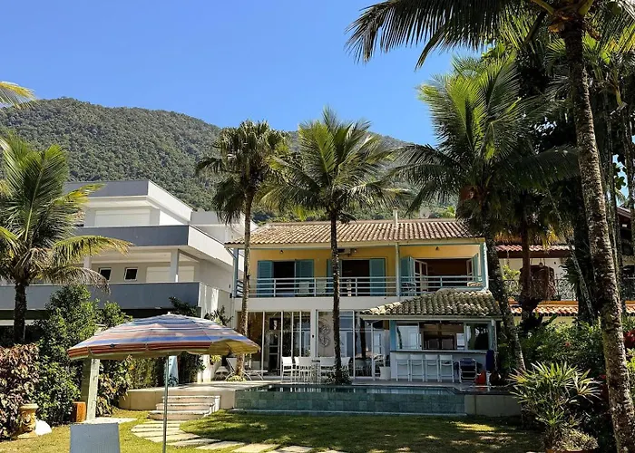 Casa Pe Na Areia Na Praia Da Lagoinha Em Ubatuba